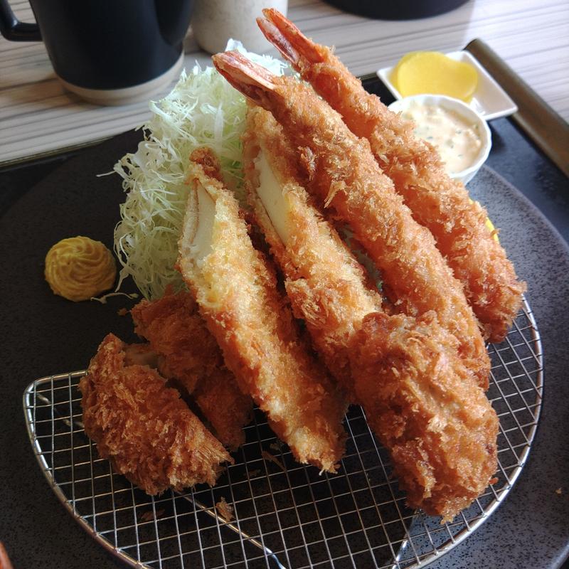 かつ海鮮定食(とんかつ　かつ祭)