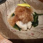 帆立貝のおろしポン酢