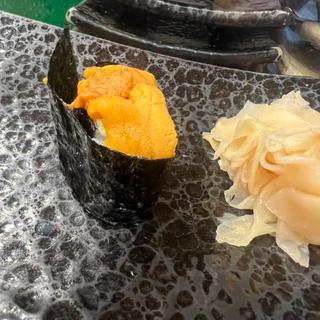ウニ軍艦(千成寿司本店)