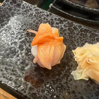赤貝握り(千成寿司本店)