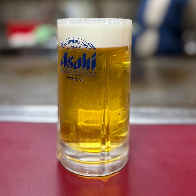 生ビール(鉄板焼 とも)