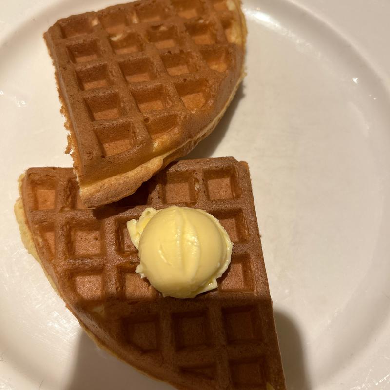 プレーンワッフルハーフ(UCCカフェプラザ 札幌オーロラタウン店)