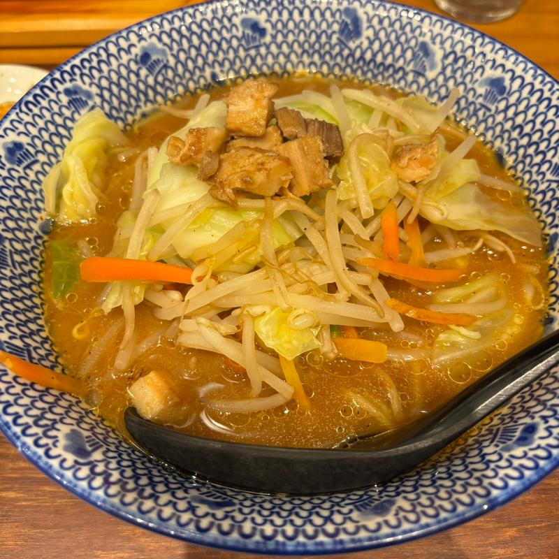 とんさいらーめん 味噌(麺処直久 聖蹟桜ヶ丘店)