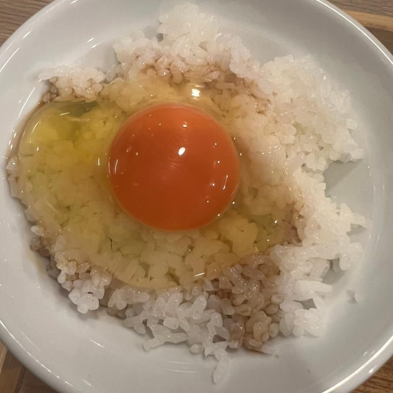 卵かけご飯(ハちゃんラーメン)
