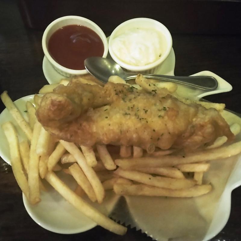 フィッシュアンドチップス（ハーフサイズ）(ザ・グラフトン )