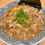 熟成醤油肉そば柚胡椒おろしなし(丸源ラーメン 住之江店)