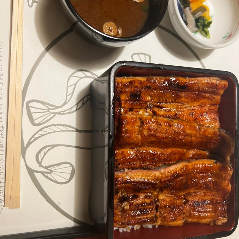 上うな重（吸い物、漬け物付き）(西麻布いちのや)