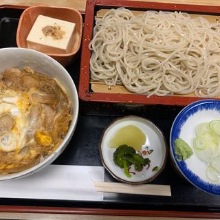 もりそばセット(ミニ親子丼)(大むら)