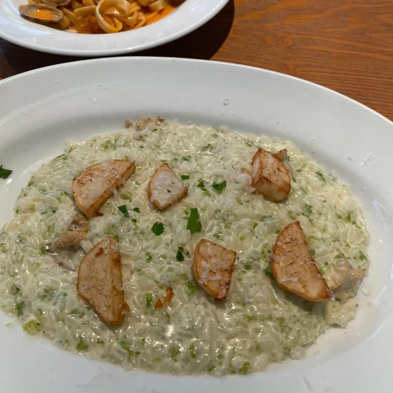 姫ホタテと長芋の青のり風味のクリームリゾット(CAPRICE(カプリス))