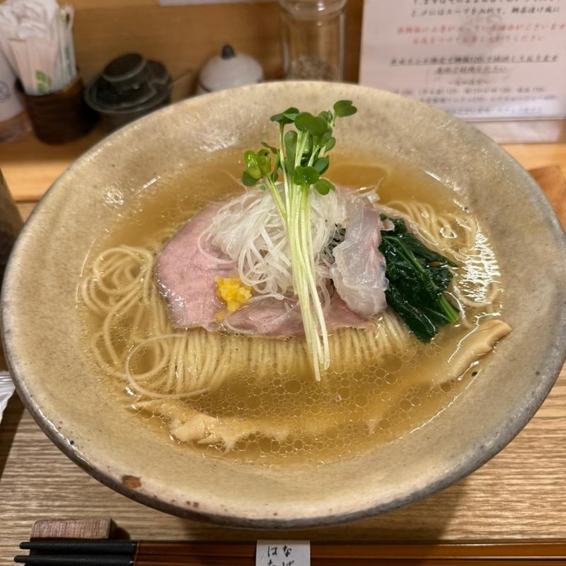 真鯛そば(しお)(真鯛そば はなたば)