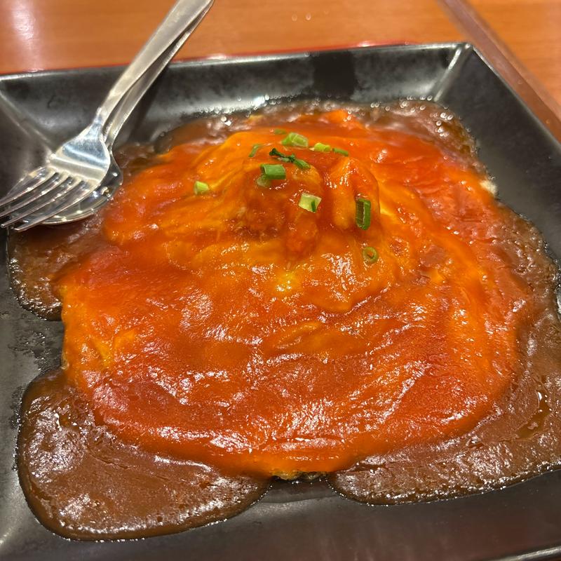 かに玉(華心苑 新宿センタービル店)