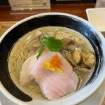 浅蜊とムール貝の汐そば(麺処しろくろ)