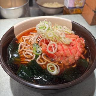 紅しょうが天そば(新和そば （しんわそば）)