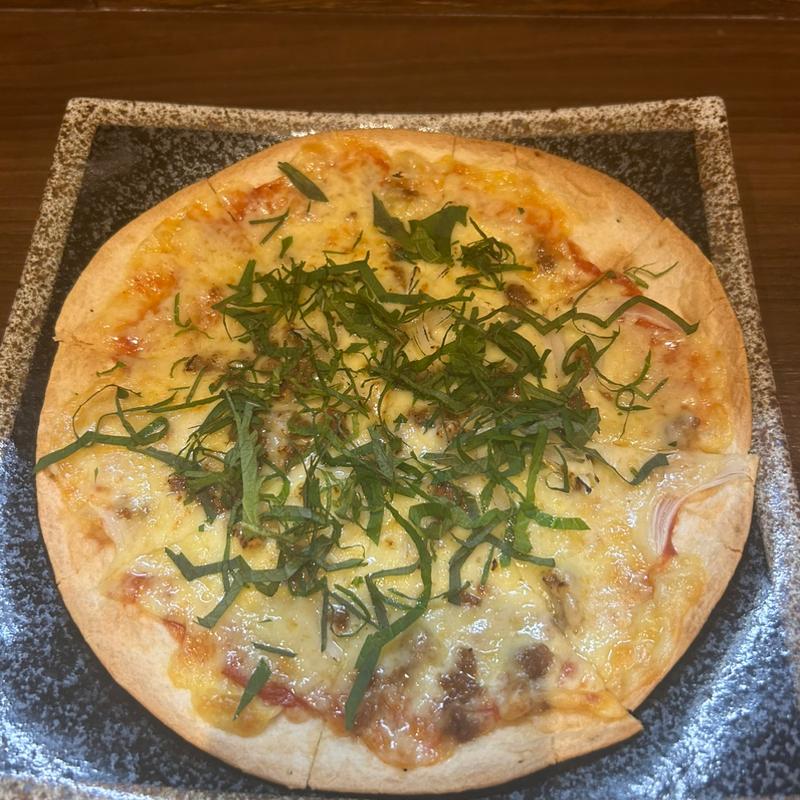 青じそピザ(かきたRO)