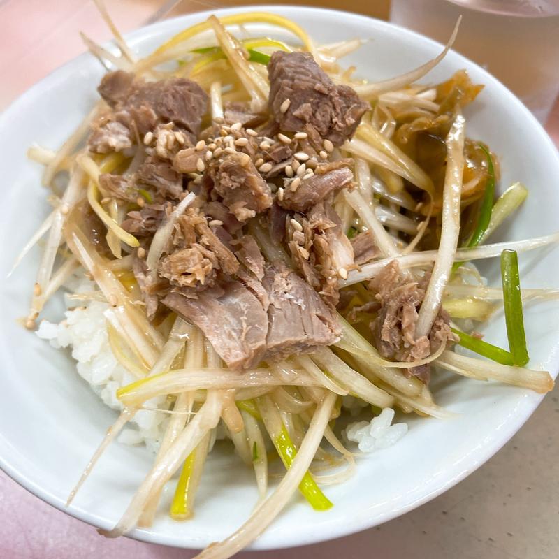 ネギ丼(ラーメンかいざん 船橋店)