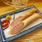 ロングソーセージ春巻