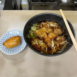 ゲソそば いなり1個(山田屋 )