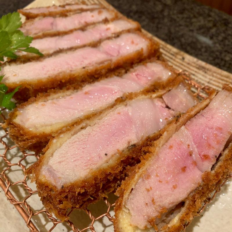 氷室豚L（定食）(とんかつ マンジェ)