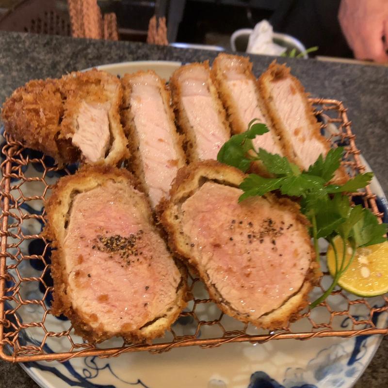 TOKYO-X&特上ヘレとんかつ（定食）(とんかつ マンジェ)