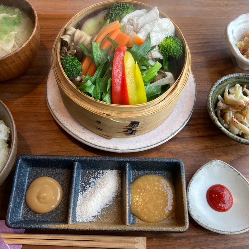 せいろ蒸しランチ(おだしとおやさい 翠)