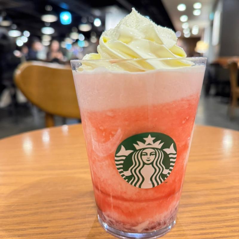 メリーベリーストロベリーフラペチーノ(スターバックス コーヒー 渋谷モディ店)