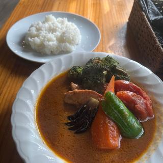 チキン野菜カレー(スープカレー カムイ本店)