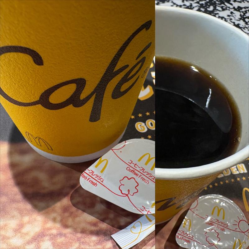 プレミアムローストコーヒー・M(マクドナルド 緑園都市店)