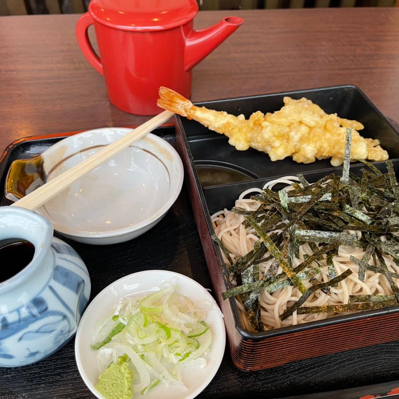 天ざる(藪そば)