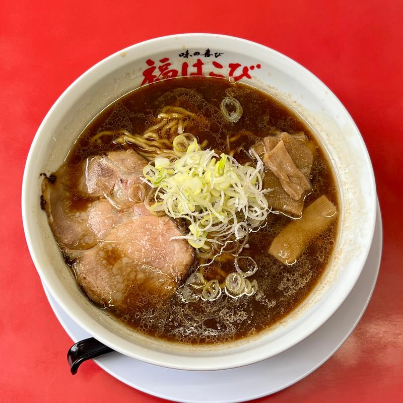 醤油ラーメン(味の喜び 福はこび 姪浜本店)