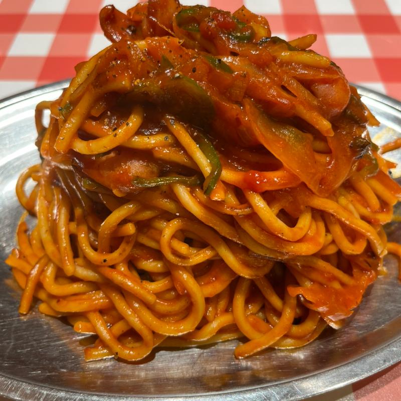 ナポリタン並野菜増し(スパゲッティーのパンチョ 新宿南口店)