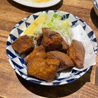 レバー唐揚げ(名物やきとん とみちゃん 綾瀬本店)