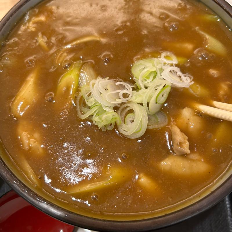 カレー南蛮うどん(米久 イオンモール札幌平岡店 （よねきゅう）)