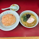 ラーチャン（半ラーメン・半チャーハン）(みん亭 (珉亭))
