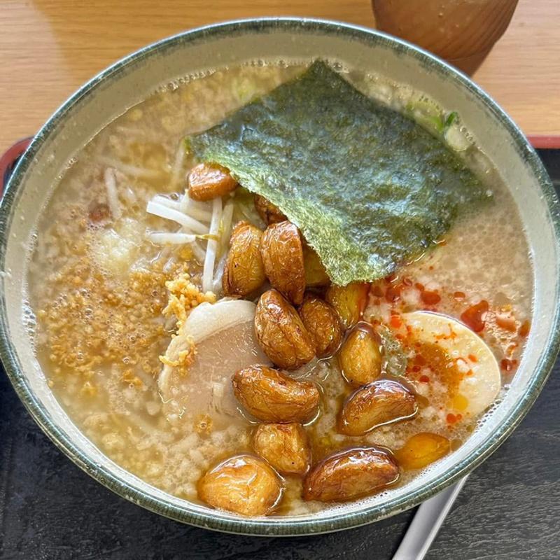 悪魔にんにく(にんたまらーめん 流山店)