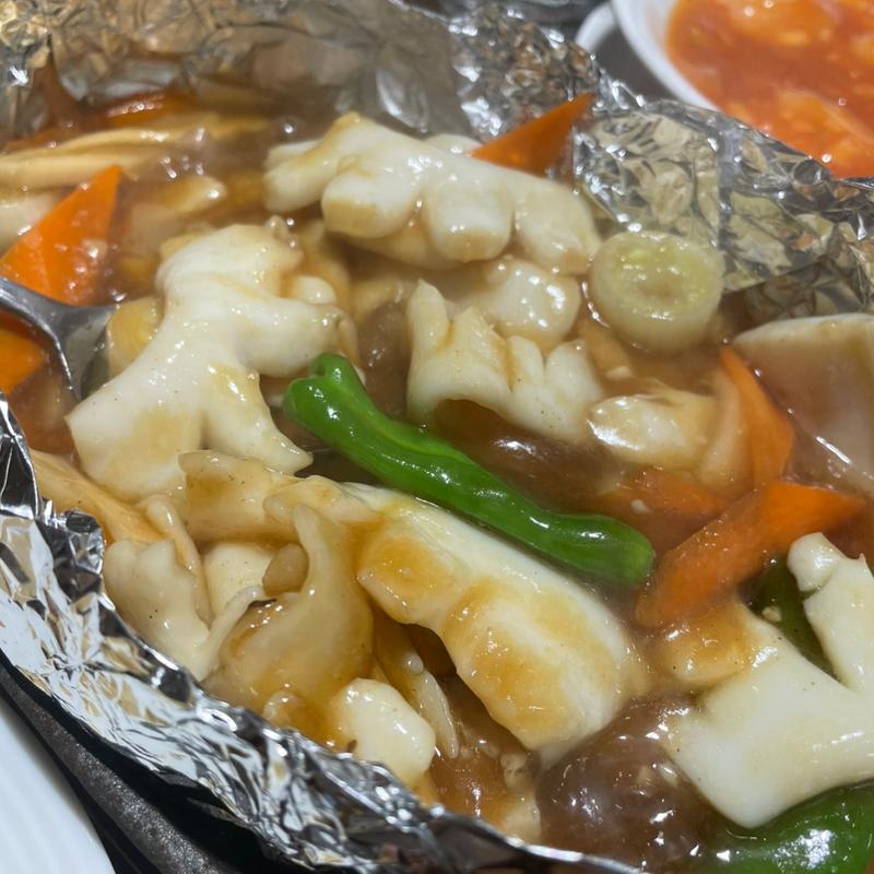 イカと野菜炒め(梅蘭 イオンモール東久留米店 )