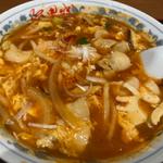 海鮮入りスーラータンメン(台湾小皿料理 阿里城 JR川崎タワー店)