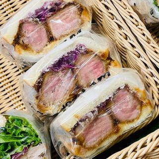 低温製法ヒレカツサンド(サンドイッチのお店Merci 新座駅前店)