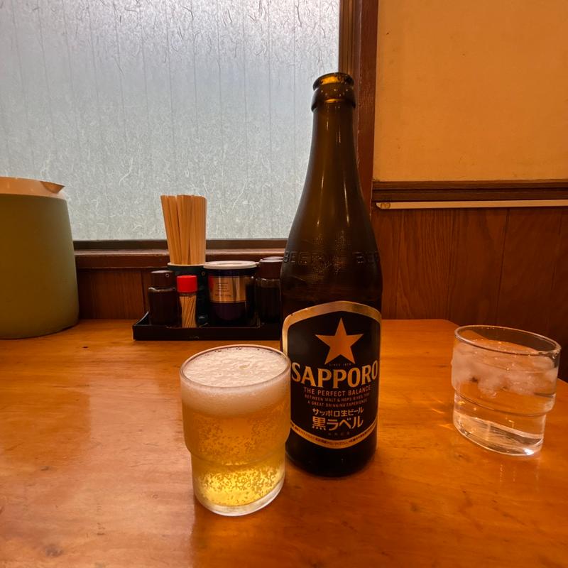 瓶ビール(香湯拉麵 ちょろり)
