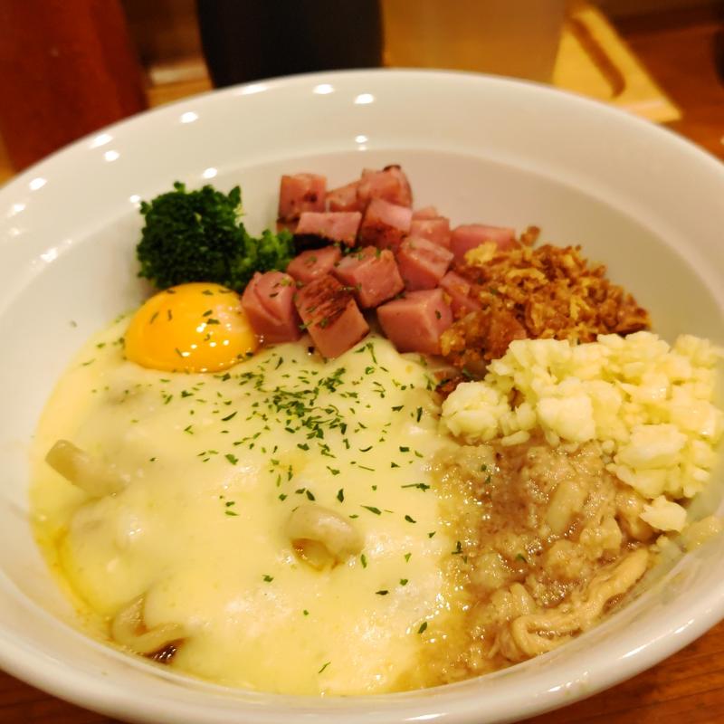 味噌トマトカルボナーラ(豚仙人 関内店)