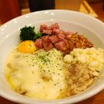 味噌トマトカルボナーラ