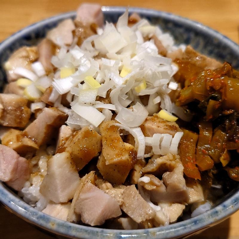 夜限定コロチャー丼(横浜家系ラーメン龍 郡山店)