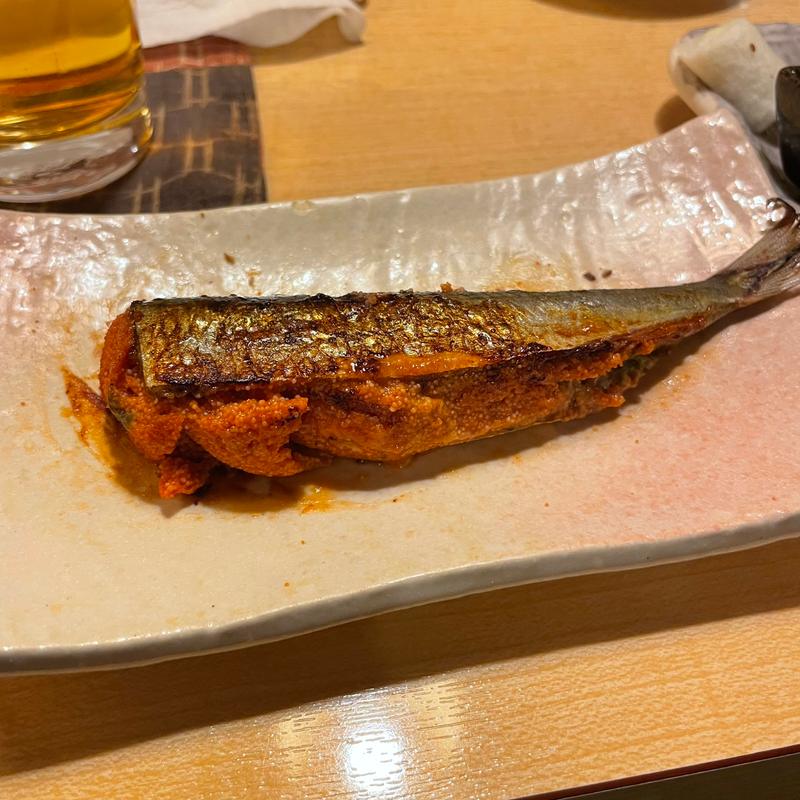 明太子たっぷり焼きいわし(朋 )