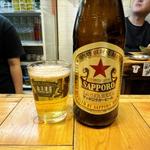 サッポロ赤星ラガー(大衆酒場 チャン栓チャン)