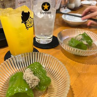 (もつ焼きいしん 大袋店)