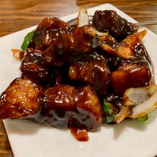 黒酢酢豚(天香一 )