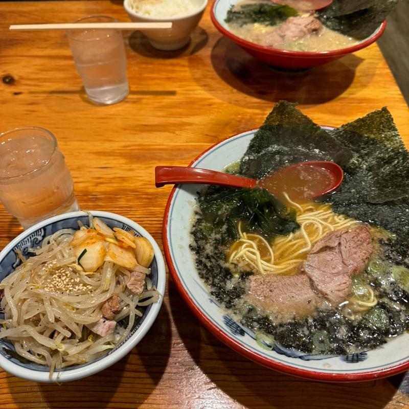ラーメン　岩のり　もやし丼(椿　ラーメンショップ 木立店 )