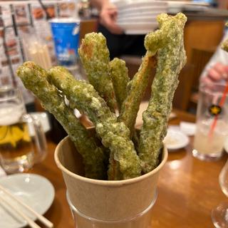 スティックちくわの磯辺揚げ(てんぐ大ホール 曽根崎お初天神通り店)