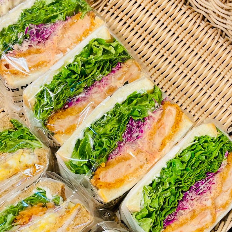 ぷりぷり海老カツ(サンドイッチのお店Merci 新座駅前店)