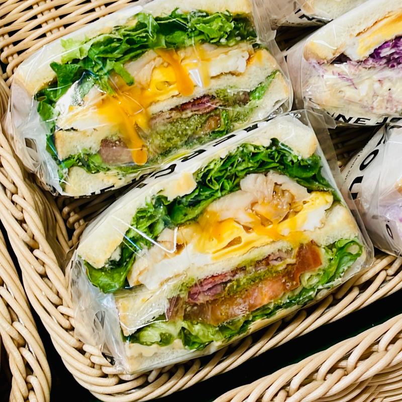 クラブハウスサンド(サンドイッチのお店Merci 新座駅前店)