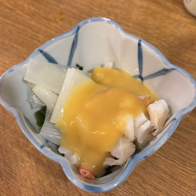 ネギぬた(立呑み　晩杯屋　新橋SL広場店)